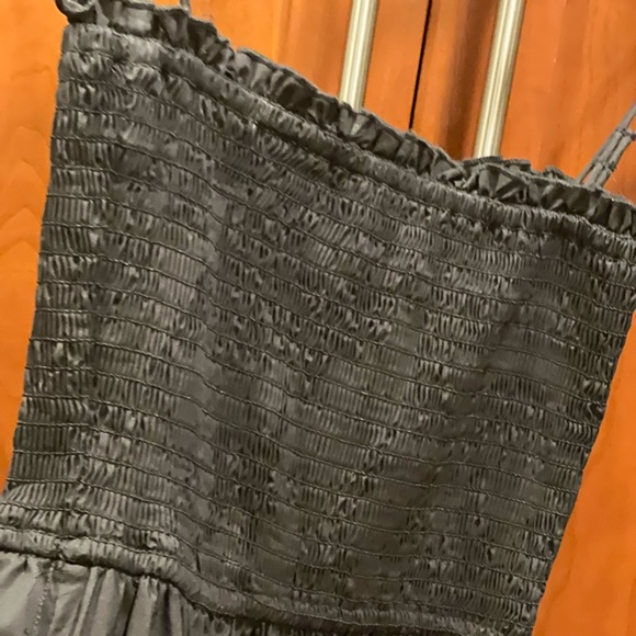 Black maxi strapless dress strapless brand new with tags. BELT does NOT come w - Picture 3 of 10